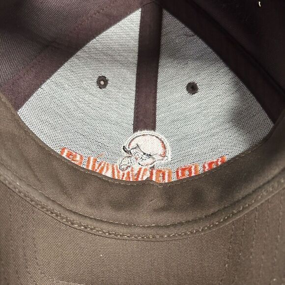 Vintage Cleveland Browns Hat‎ Snapback NFL Football Twins Enterprise Brown Cap - Picture 5 of 9
